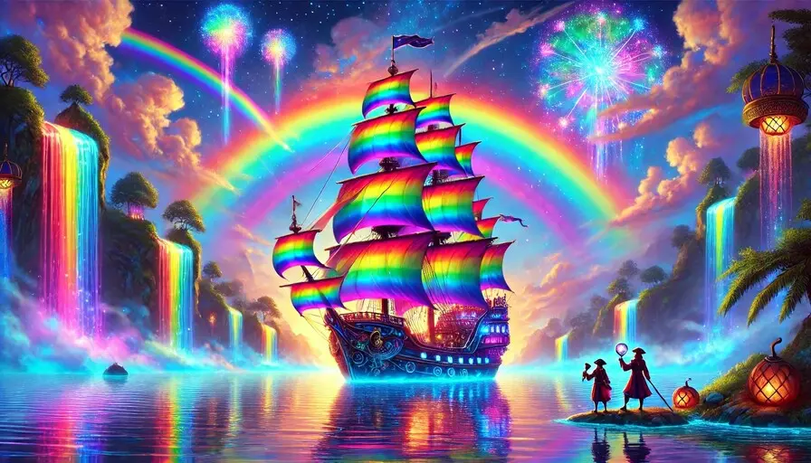 The Rainbow Pirates: A Journey Across the Magical Seas