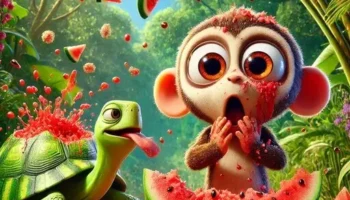 The Monkey and the Watermelon