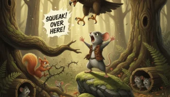 The Mouse Who Wouldn’t Whisper: A Tale of Courage and Strength